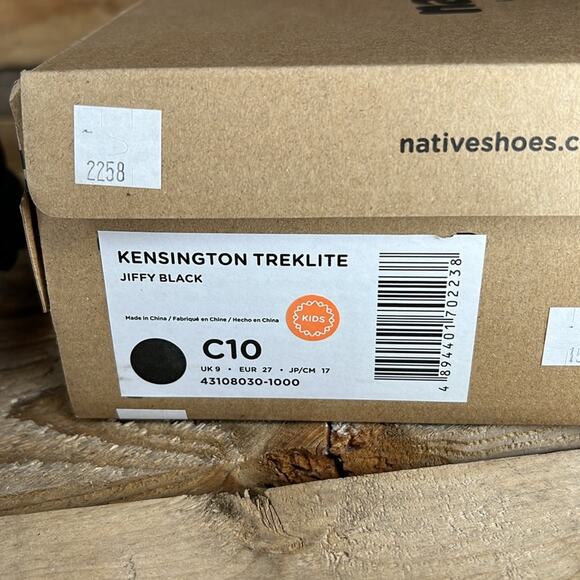 Native Kids Black Chelsea Boots - Picture 8 of 8